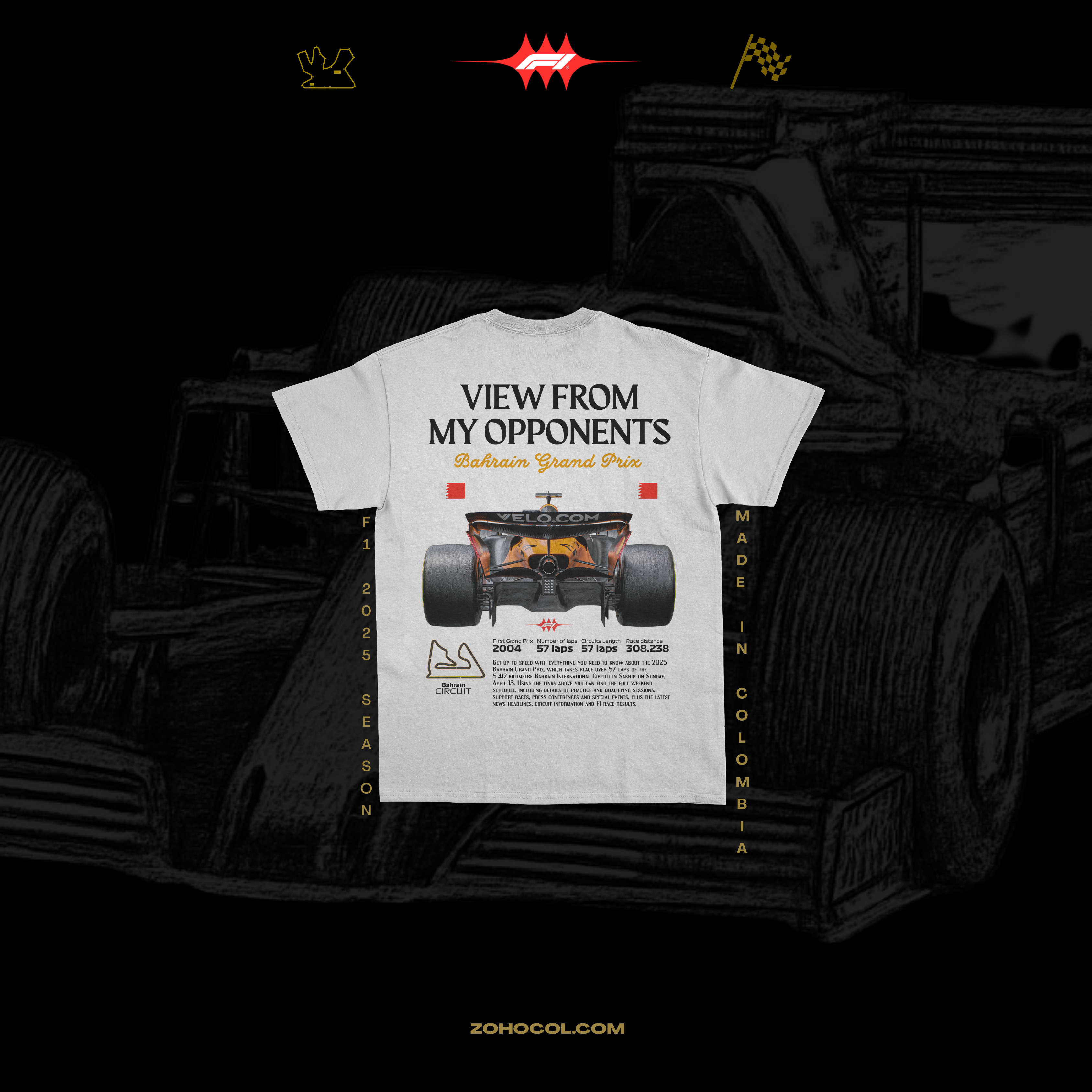 Camiseta de F1 'View From My Opponents'