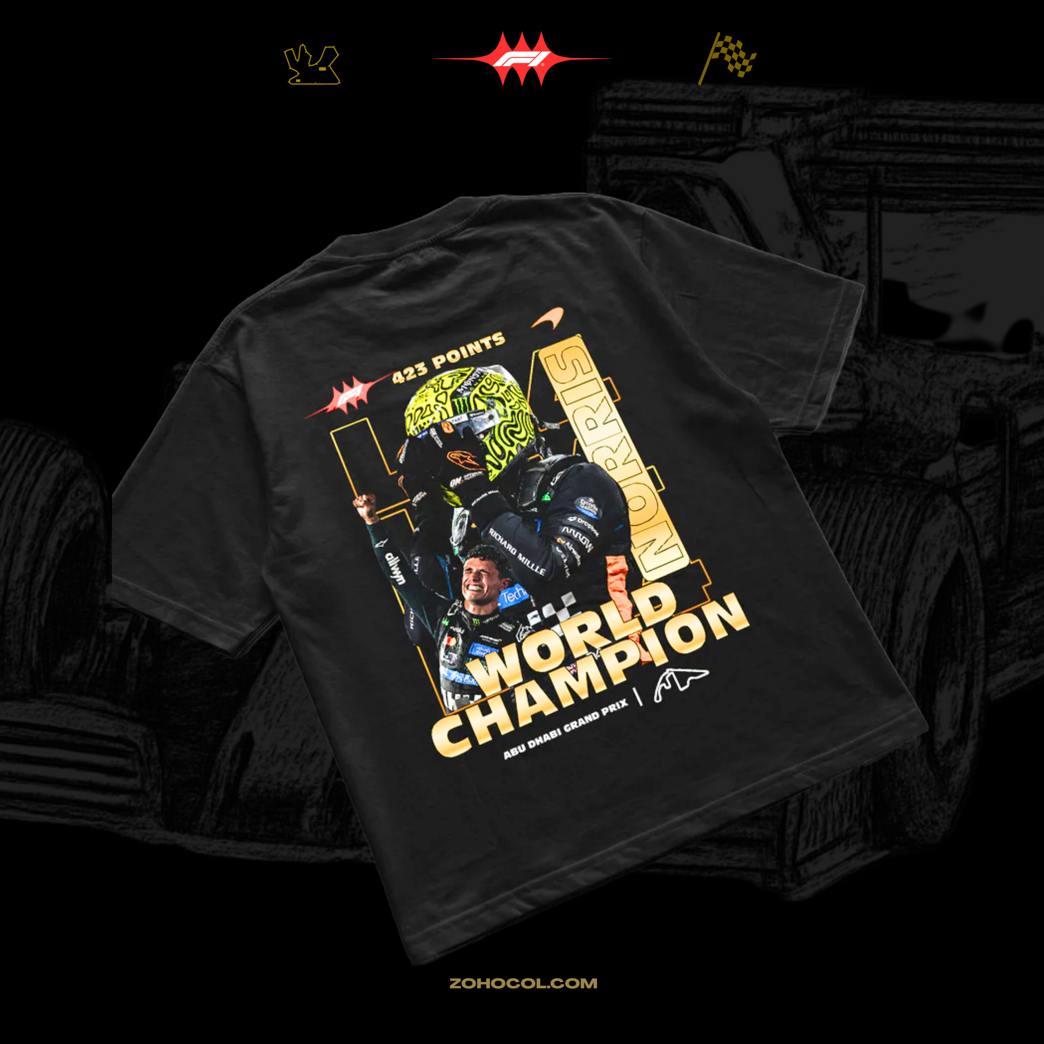 Camiseta World Champion Norris
