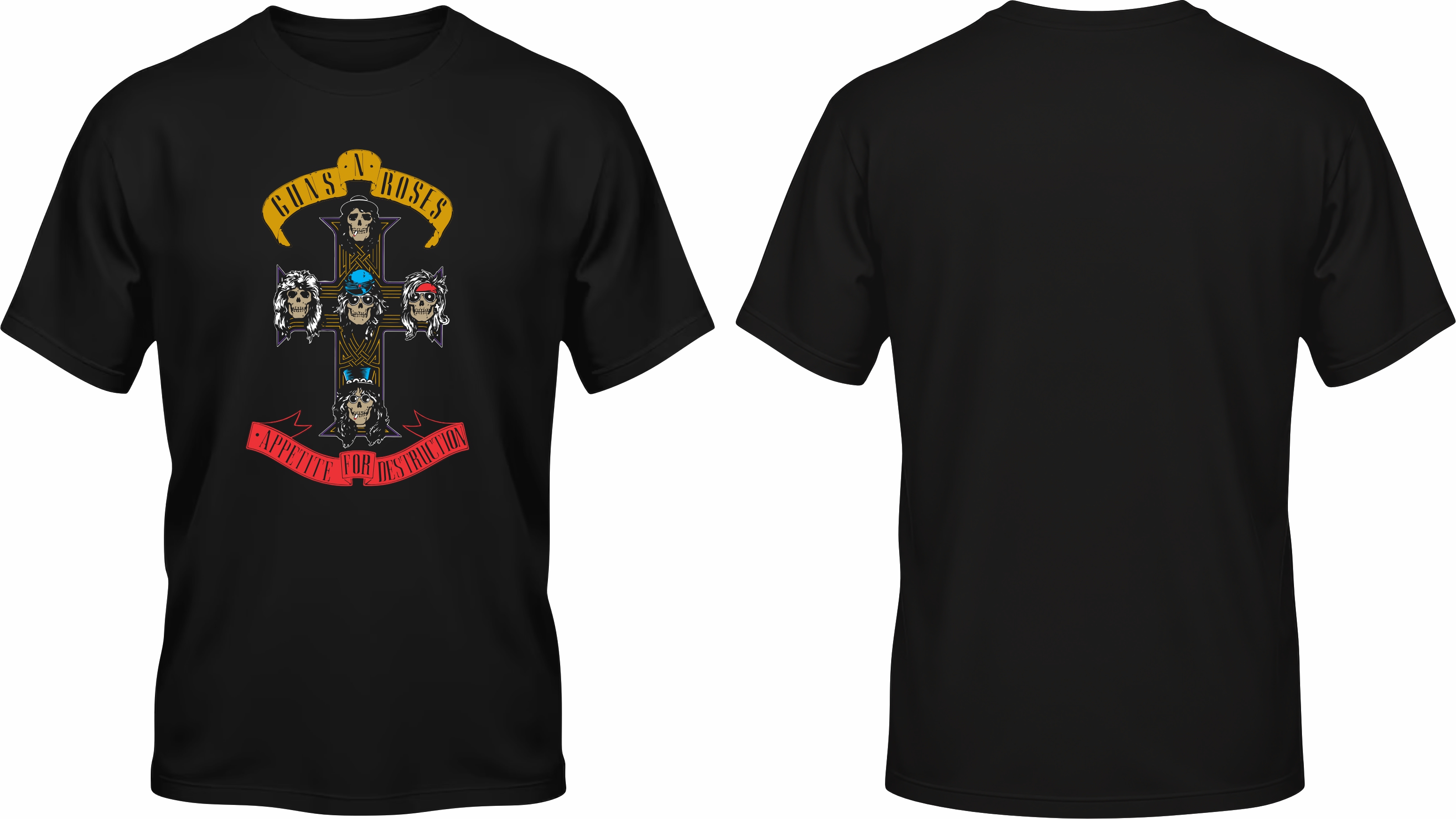 Camisa Guns N' Roses - Appetite For Destruction