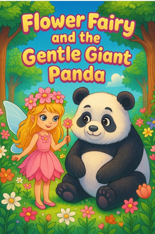 Flower Fairy and the Gentle Giant Panda