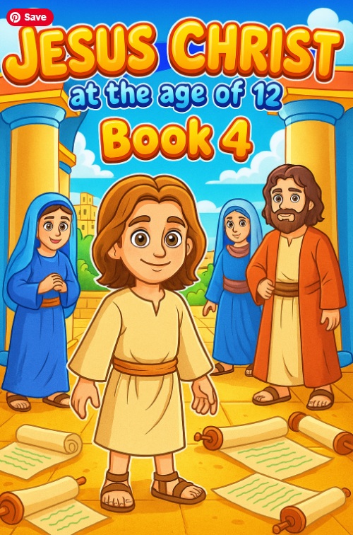 Jesus Christ at the age of 12 Book 4