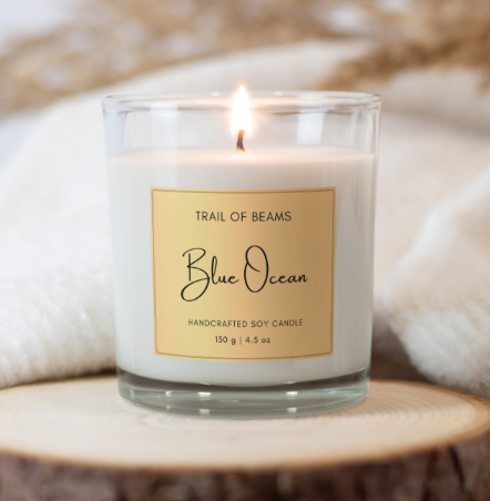 INTERBEST | Soy Wax Scented Candles (Handmade, Unique Indian Scents)