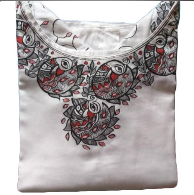 INTERBEST | Madhubani painted fabric
