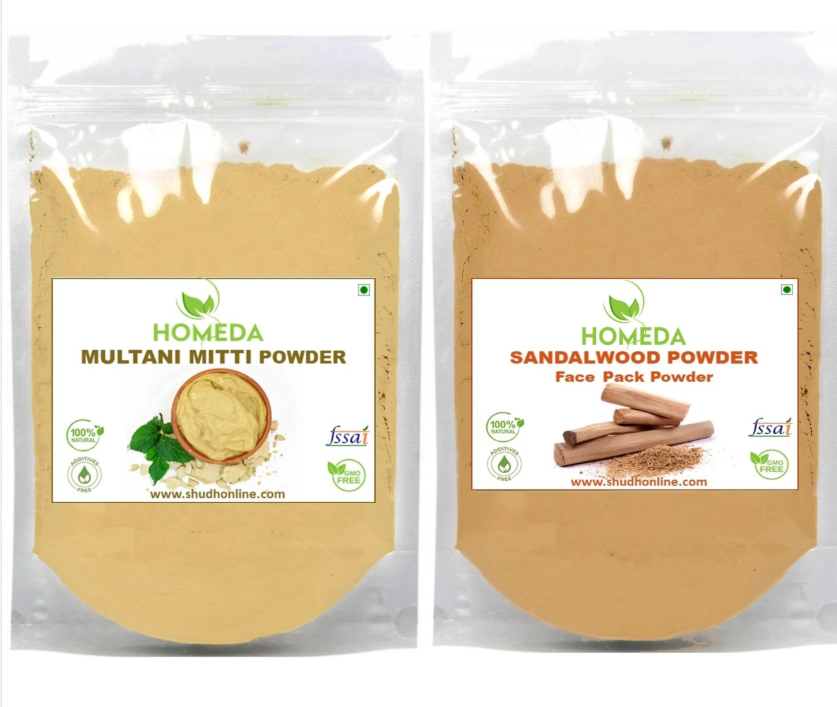 INTERBEST | Natural Skincare Powders (e.g., Sandalwood, Multani Mitti)