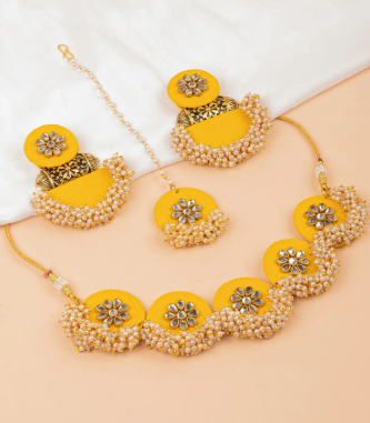 INTERBEST| Fabric Jewelry (Necklaces, Earrings)