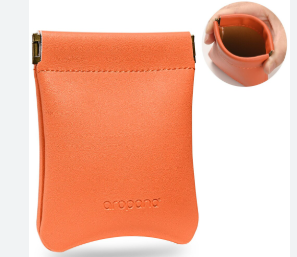 INTERBEST | Mini Leather Pouches for Earphones