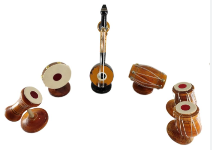 INTERBEST | Miniature Traditional Musical Instruments (Decorative)