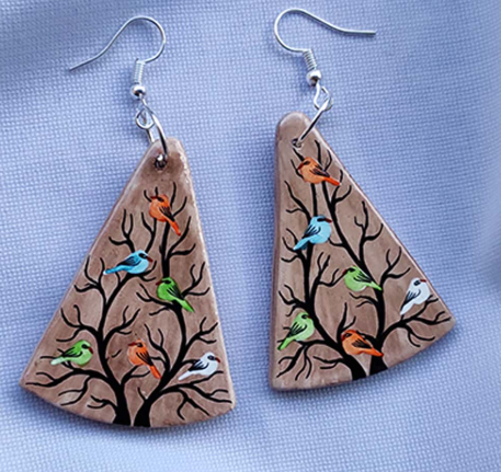 INTERBEST | Hand-Painted Earrings