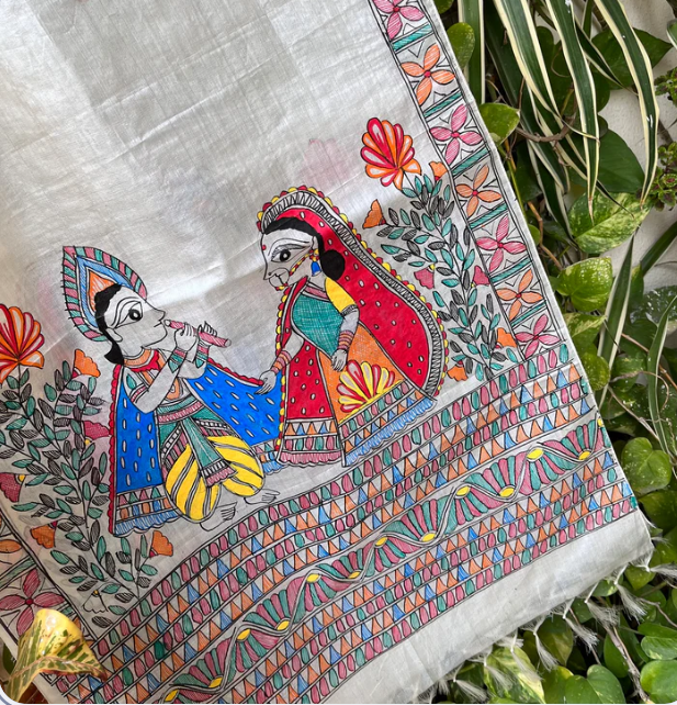INTERBEST | Madhubani painted fabric