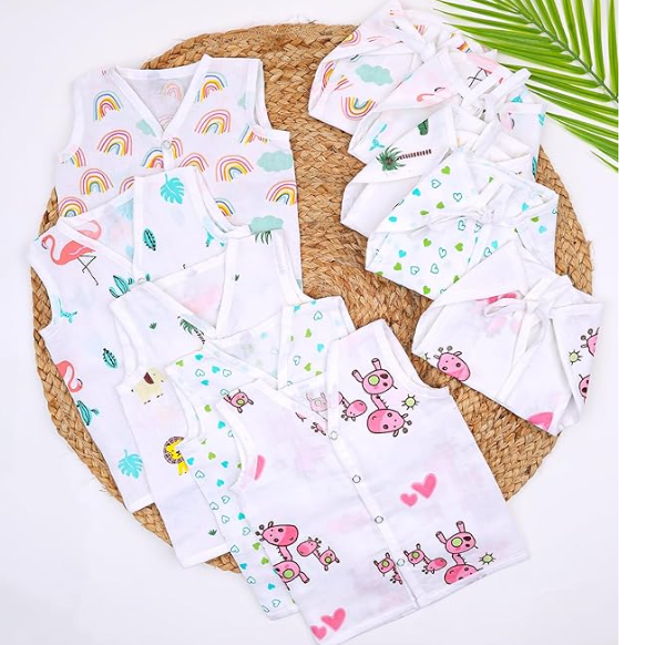 INTERBEST | Organic Cotton Baby Clothes (Sets)
