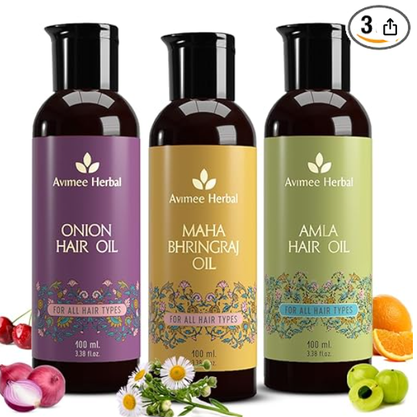 INTERBEST | Herbal Hair Oils (Small Bottles)