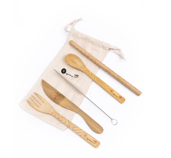 INTERBEST | Bamboo cutlery sets