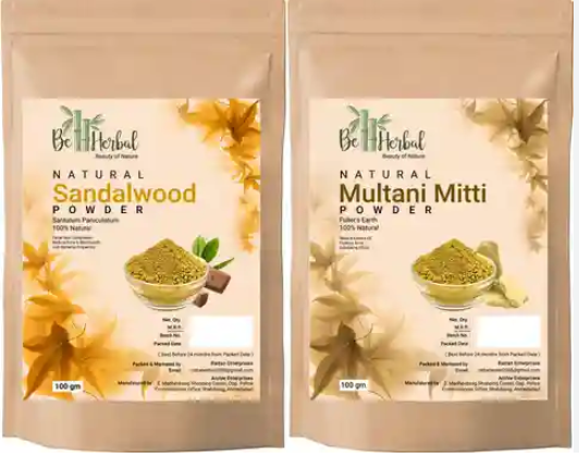 INTERBEST | Natural Skincare Powders (e.g., Sandalwood, Multani Mitti)