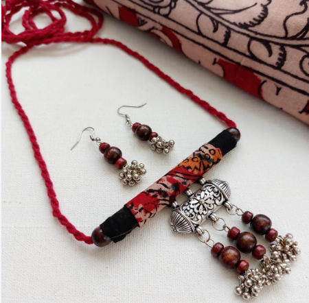 INTERBEST| Fabric Jewelry (Necklaces, Earrings)