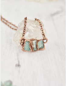 INTERBEST | Natural Stone Pendants (Uncut, Raw)