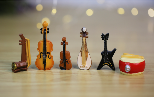 INTERBEST | Miniature Traditional Musical Instruments (Decorative)