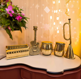 INTERBEST | Miniature Traditional Musical Instruments (Decorative)