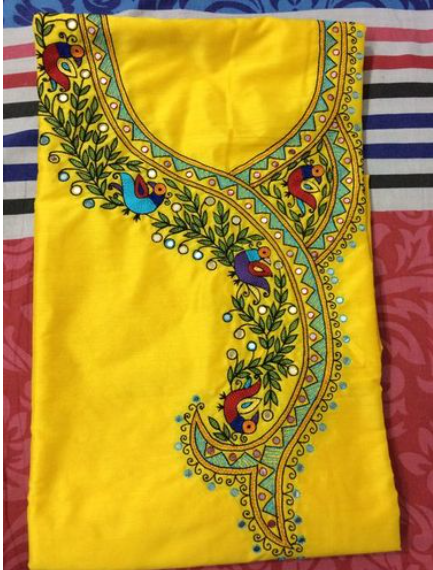 INTERBEST | Madhubani painted fabric
