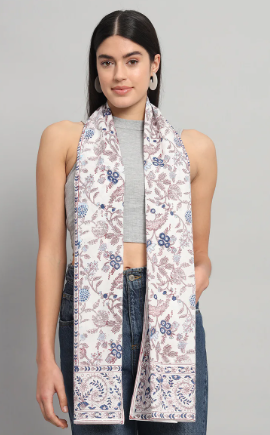 INTERBEST | Block-printed cotton scarves