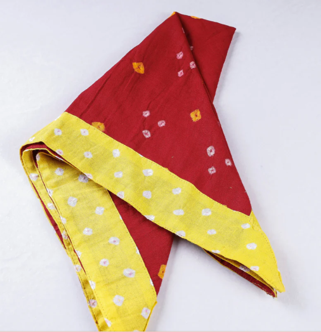 INTERBEST | Bandhani Tie-Dye Scarves