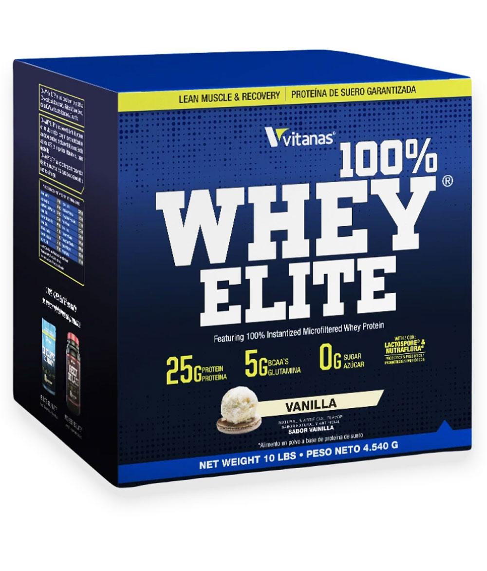 Proteína Vitanas 100% Whey Elite Vainilla