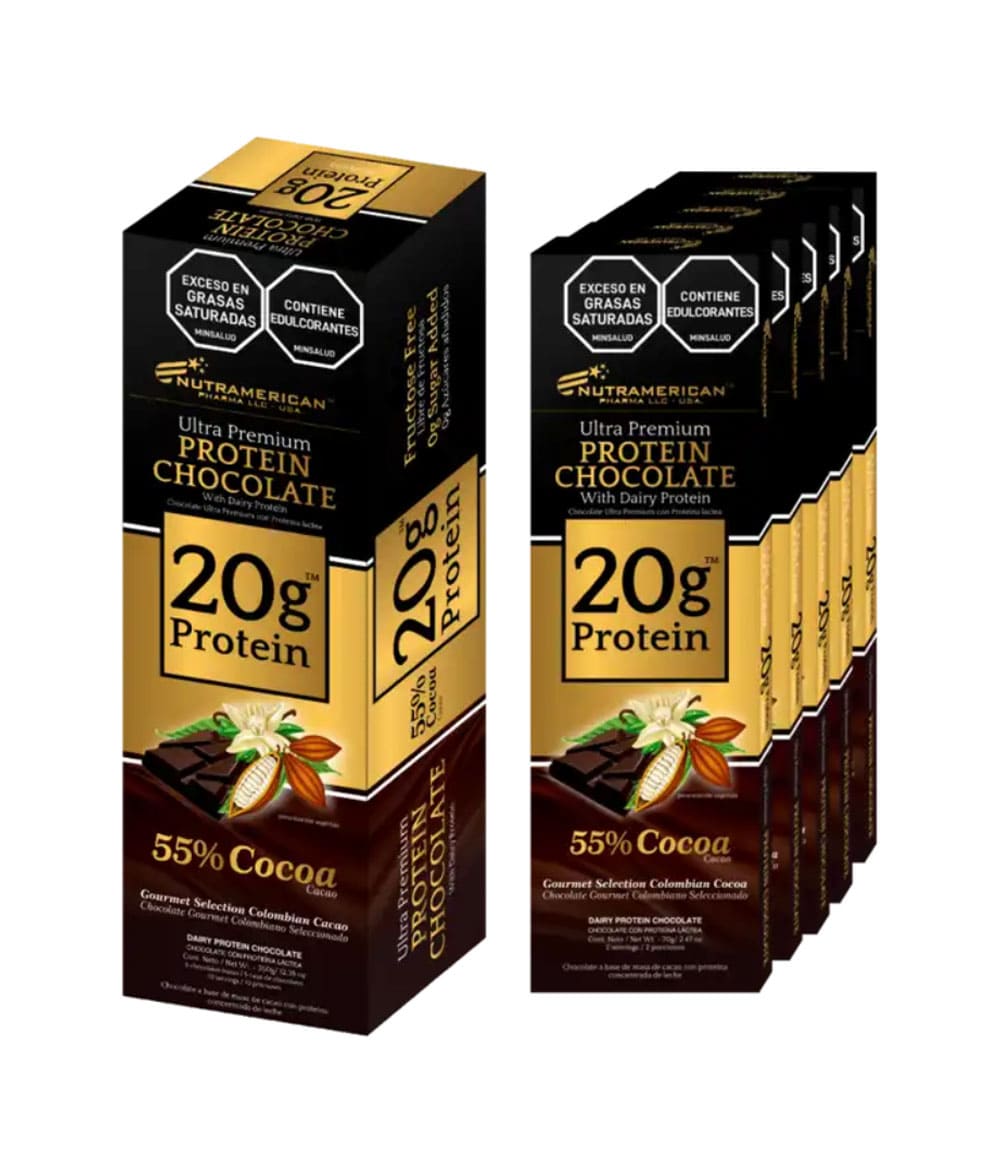 Chocolate proteico ultra premium