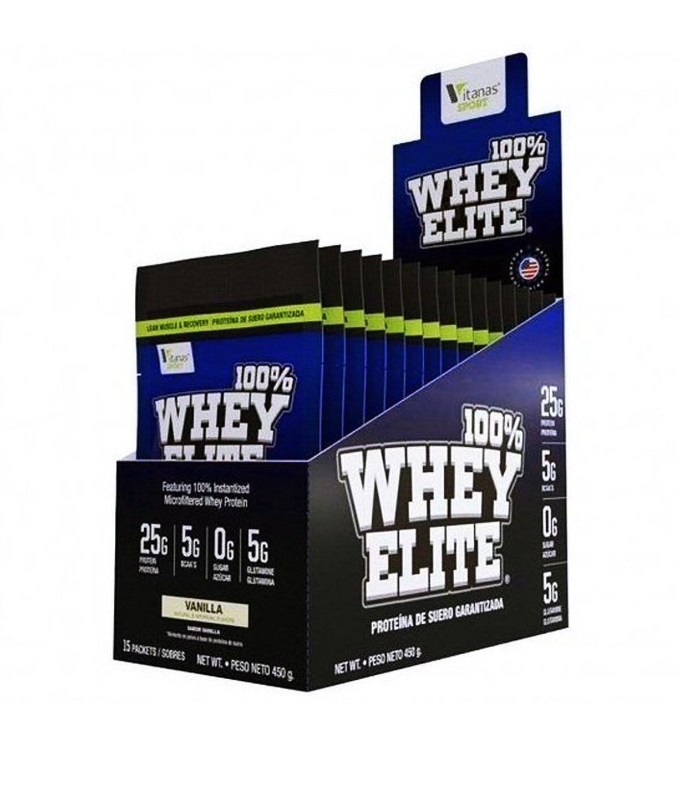 Proteína 100% Whey Elite Vainilla