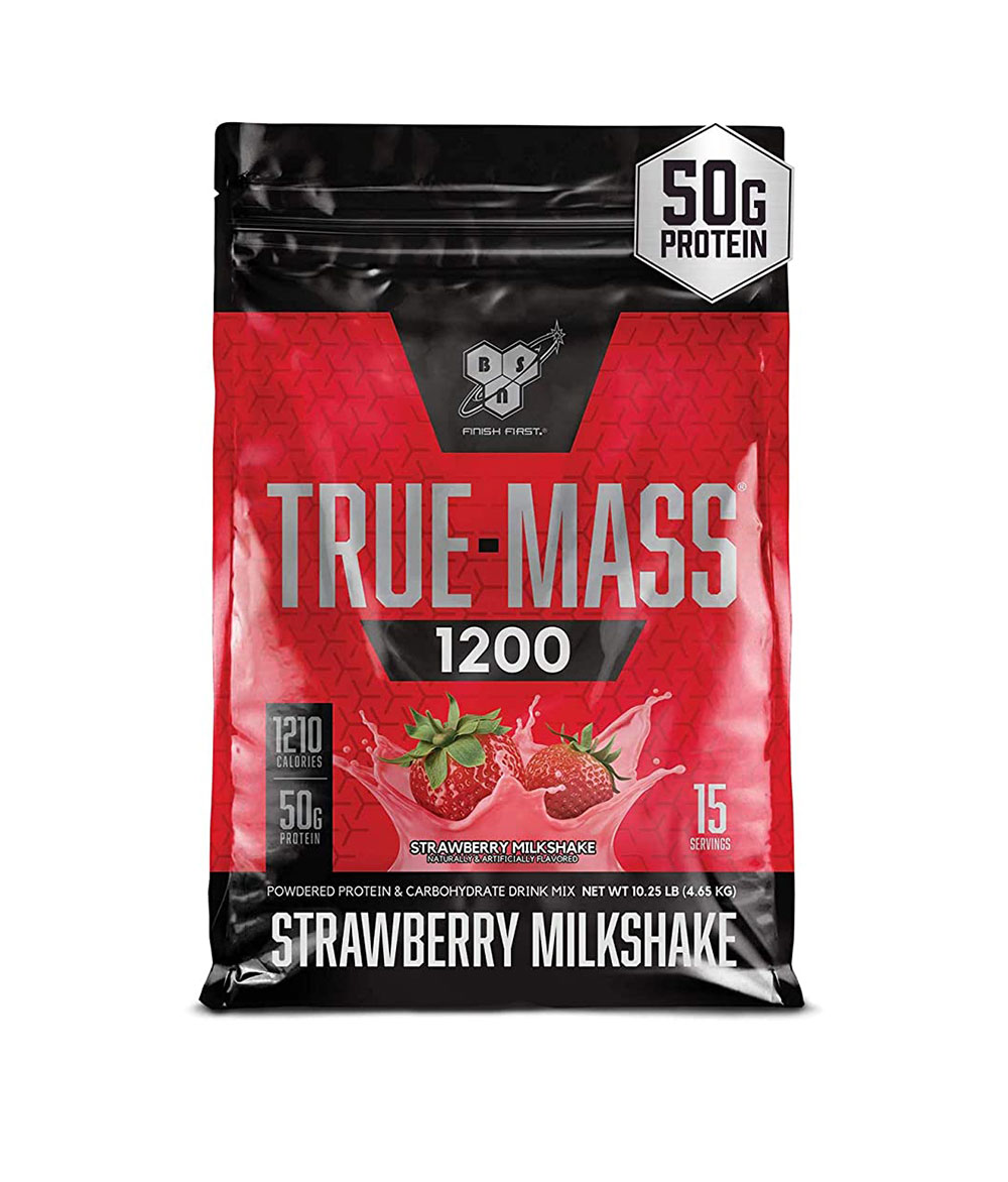 True Mass 1200 Batido Sabor Fresa