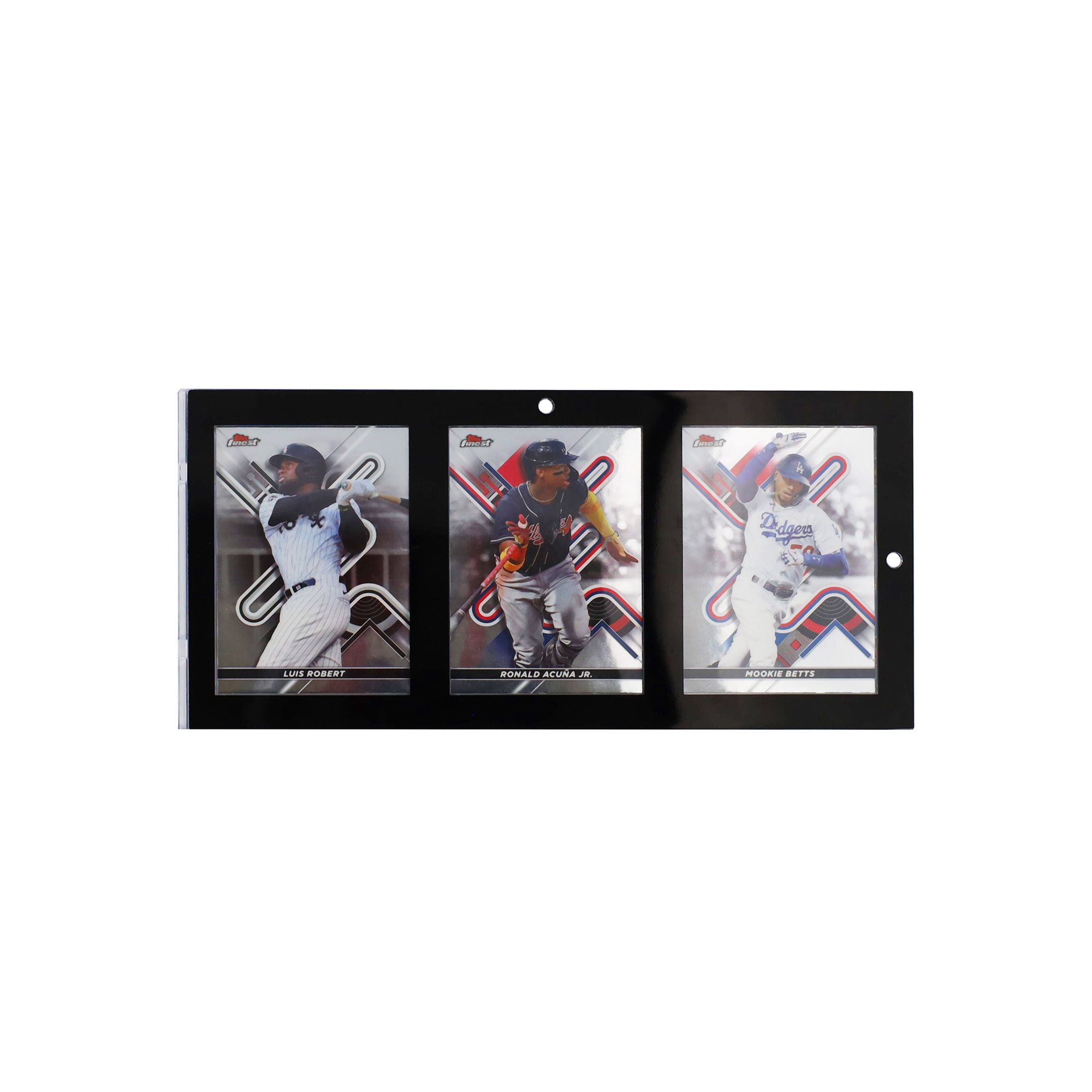 3-Card Magnetic Holder With Black Border