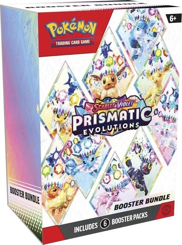 Pokémon TCG: Scarlet & Violet Prismatic Evolutions Booster Bundle