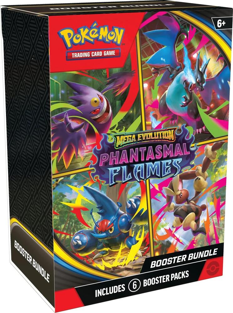 Pokémon Mega Evolution Phantasmal Flames Booster Bundle