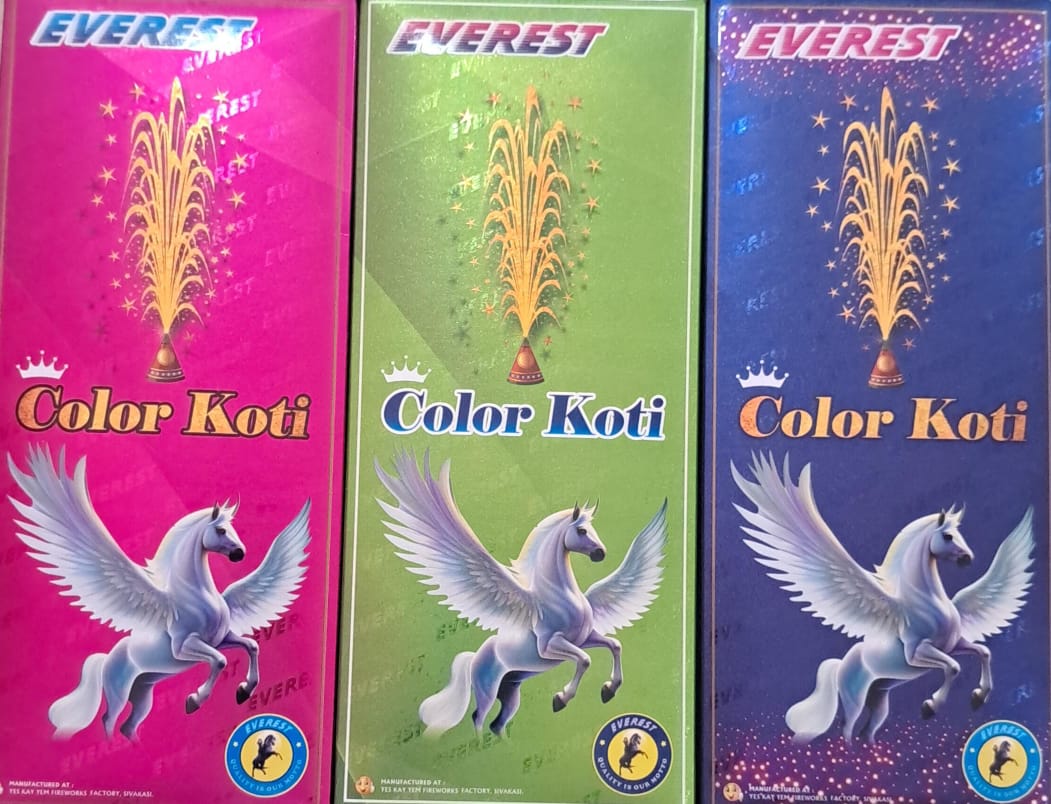 Flower Pots Colour Kotti (10 Pcs)