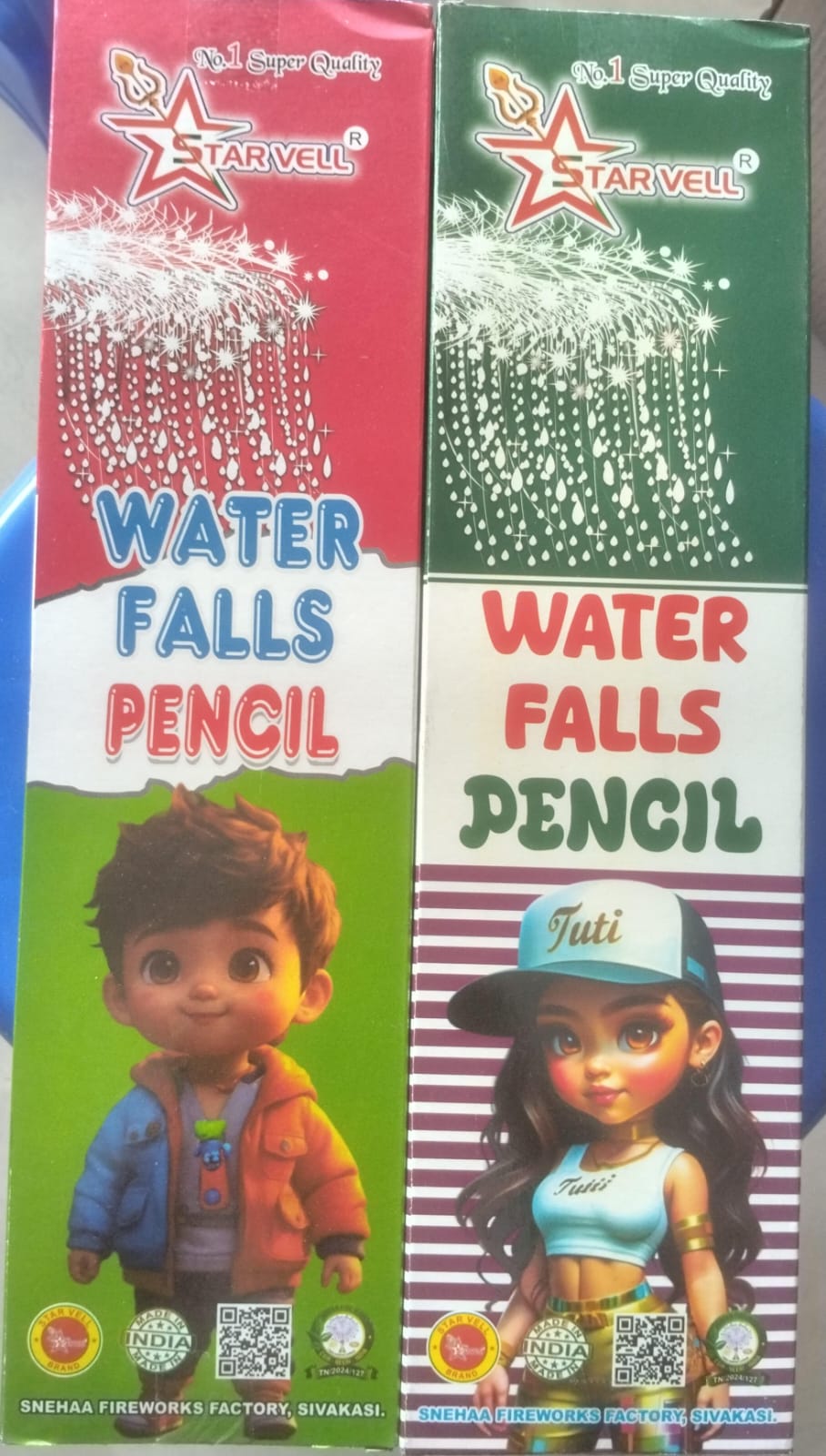 Water Falls Pencil