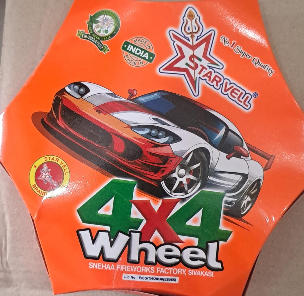 4 x 4 Wheel ( 5 Pcs)