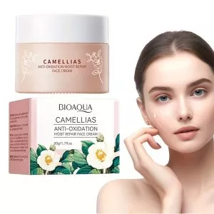 Crema facial reparadora Bioaqua Camellias