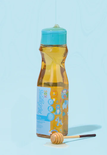 Miel líquida para niños