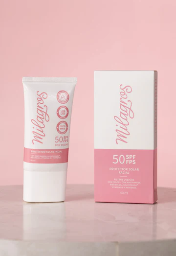 Protector solar facial Milagros SPF 50