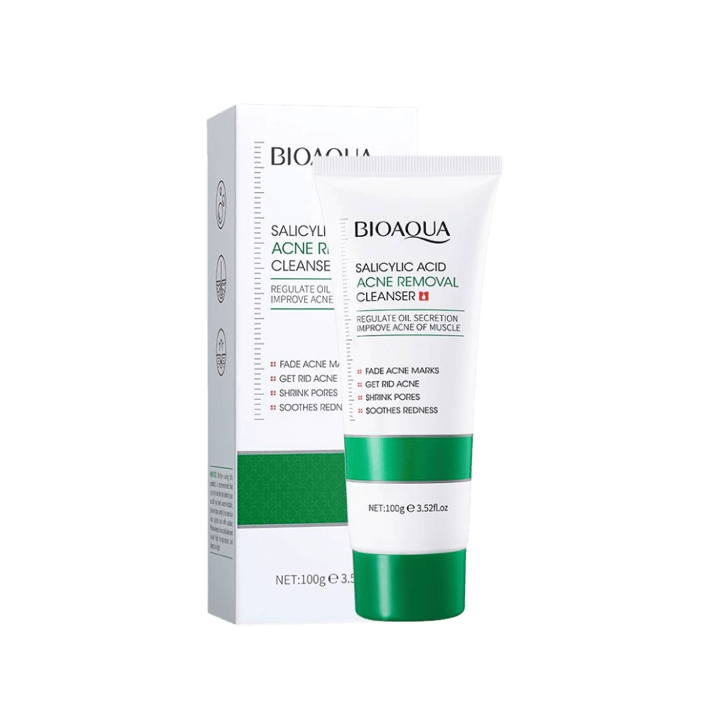Limpiador facial Bioaqua con ácido salicílico