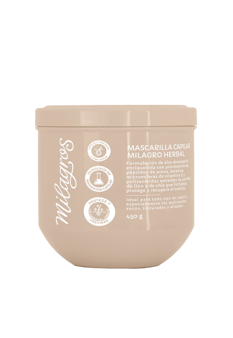 Mascarilla Capilar Milagro Herbal