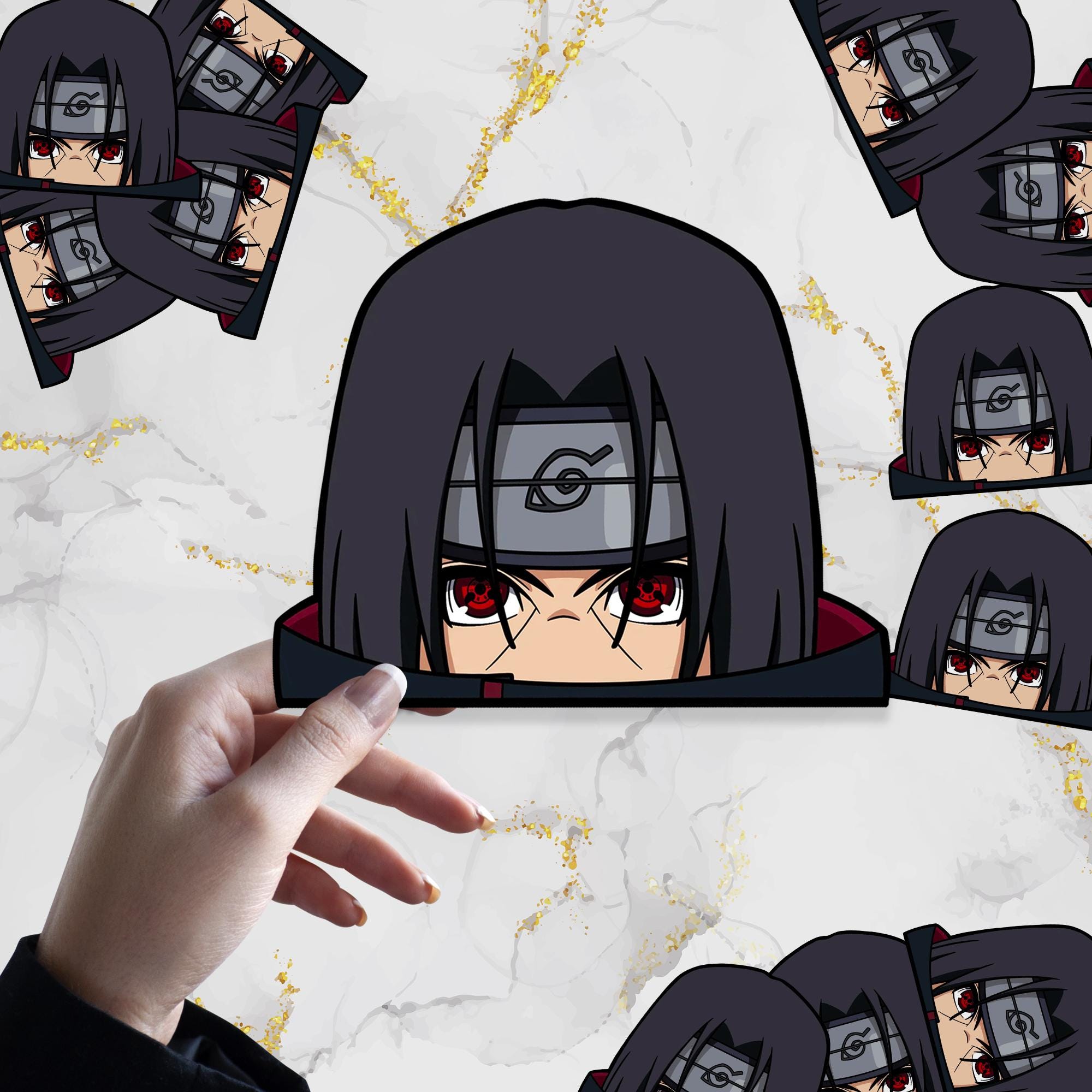 Rogue Shinobi Waterproof Anime Peeker Sticker 