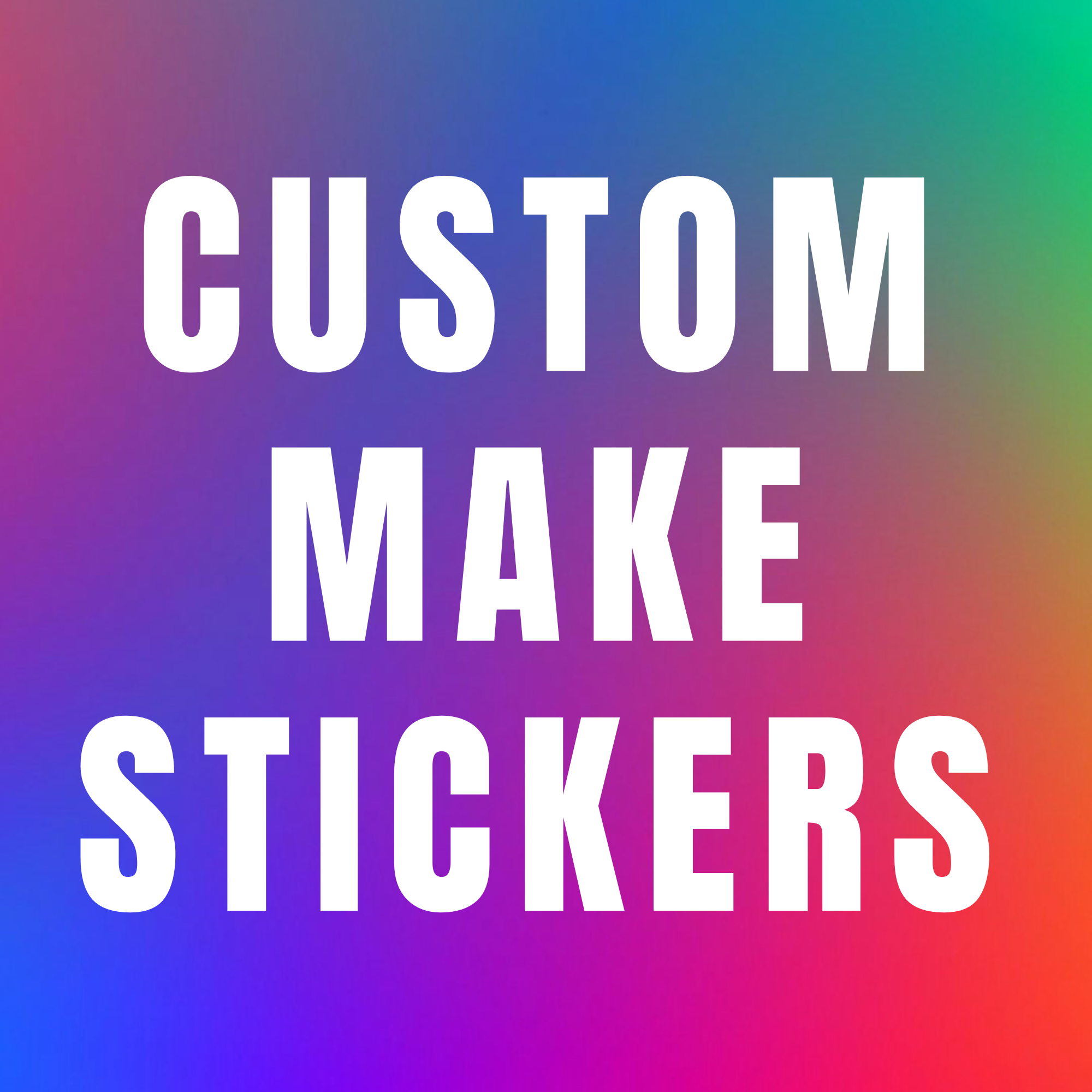 Custom Make Your Own Anime Stickers - Anime Car Window Decal Sticker