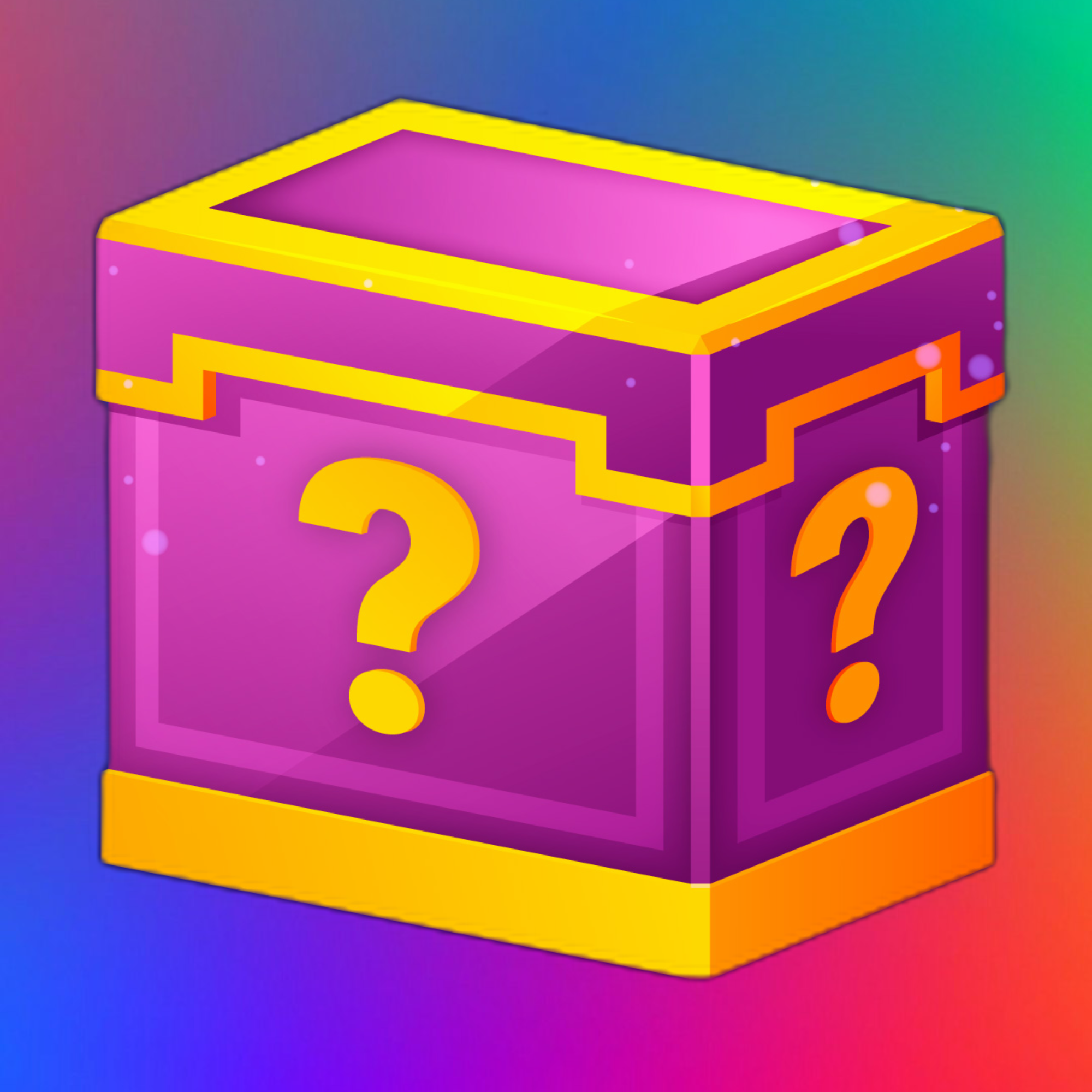 Mystery Box Gift Surprise | Value Box Peeker Anime Stickers for Cars