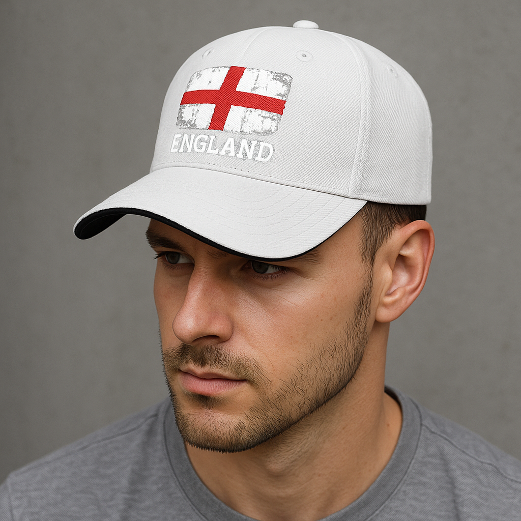 England Flag Baseball Cap