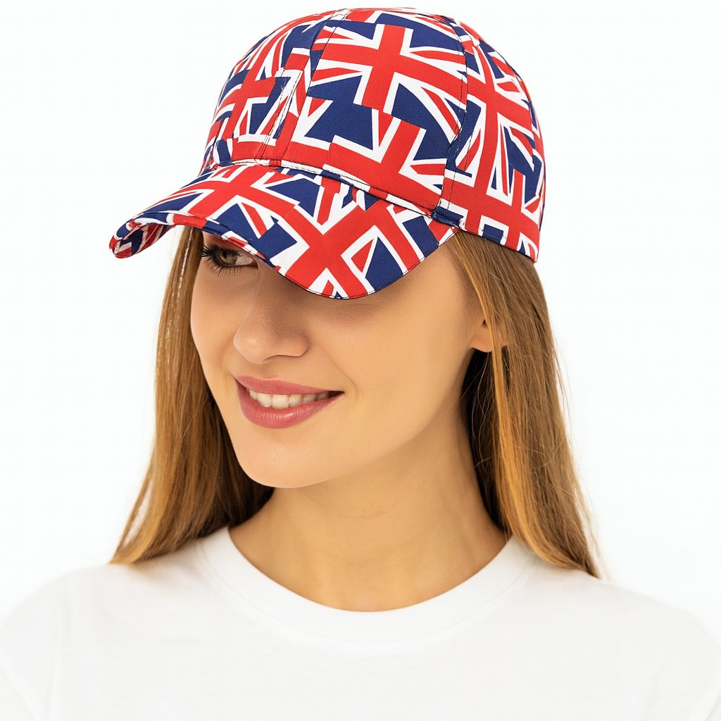 Representing UK Vintage Tricolour Baseball Cap – Adjustable Lightweight Everyday Hat
