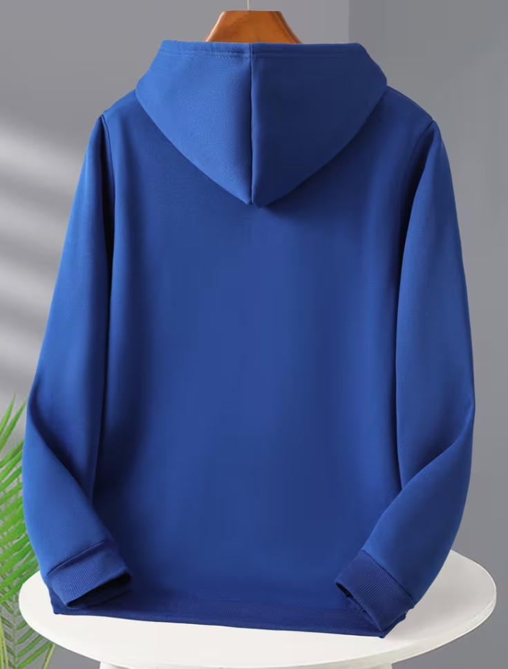 Men’s Red Union Jack Hoodie – British Flag Print Athletic Pullover for Gym & Casual Wear