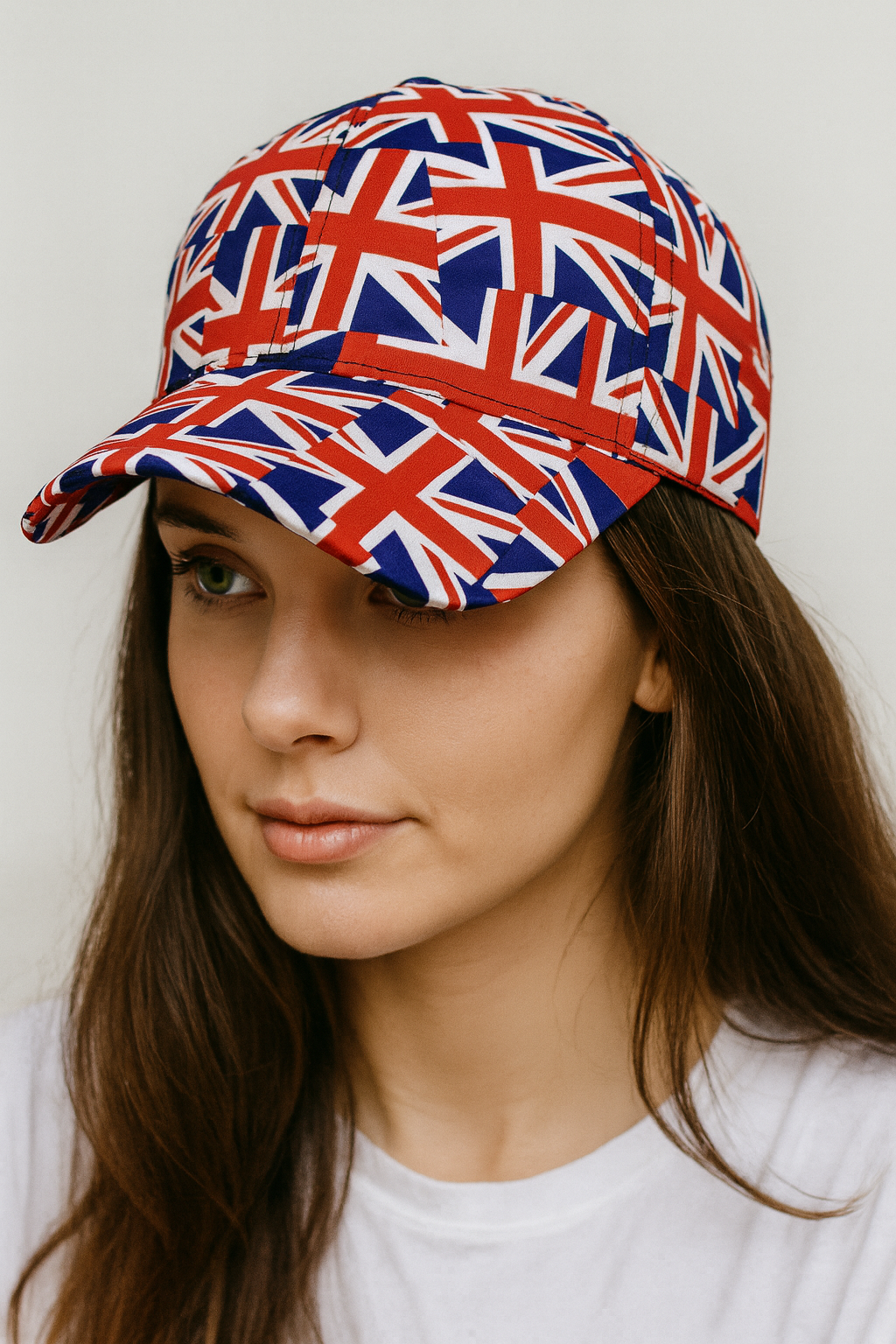 Representing UK Vintage Tricolour Baseball Cap – Adjustable Lightweight Everyday Hat