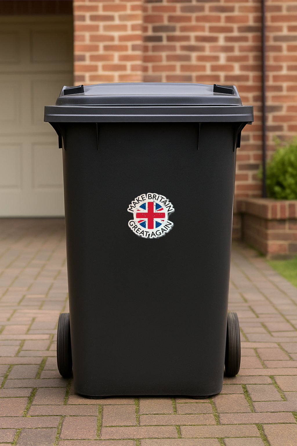 "Make Britain Great Again" Vinyl Sticker - Patriotic Union Jack Design