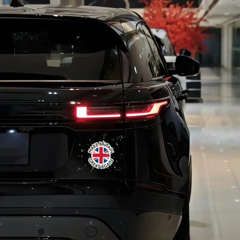 "Make Britain Great Again" Vinyl Sticker - Patriotic Union Jack Design