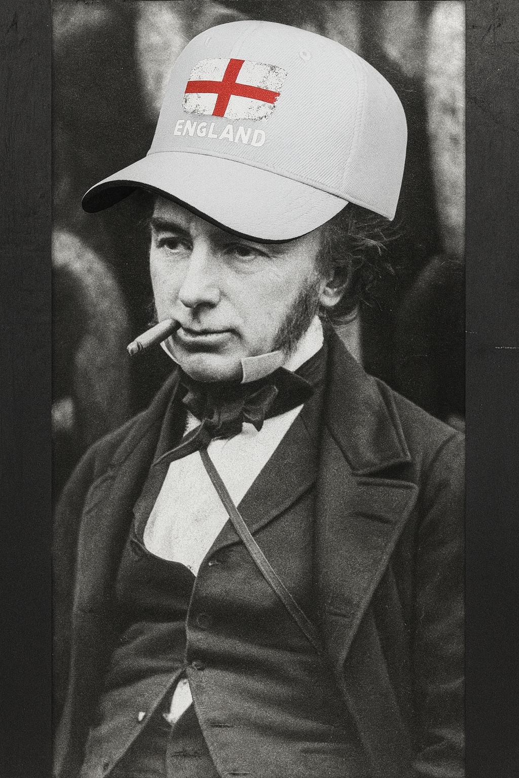 England Flag Baseball Cap