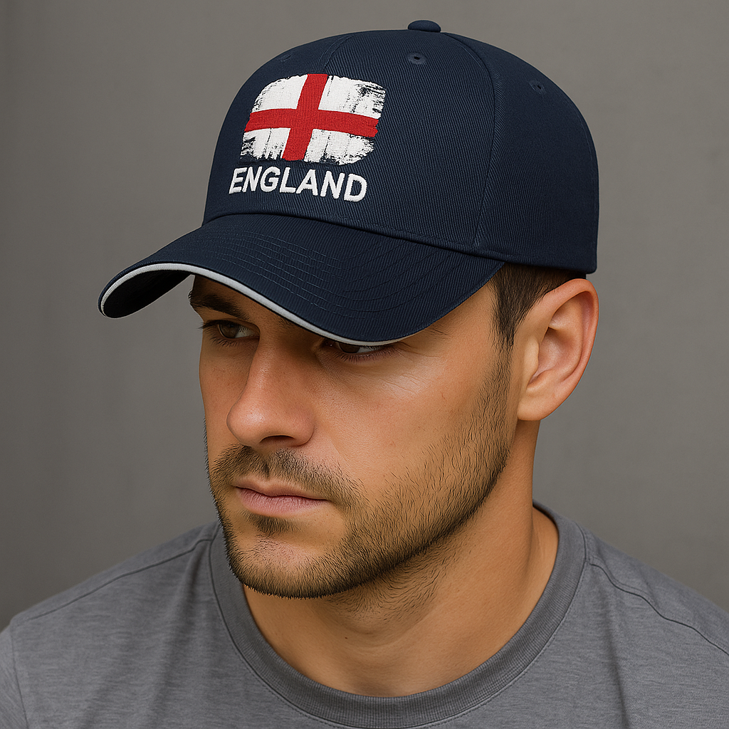 England Flag Baseball Cap